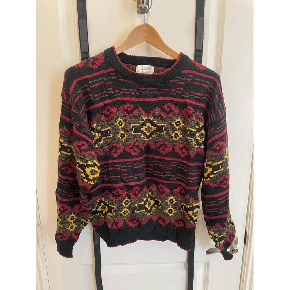 Vintage 80s Sears Men’s Store Knit Sweater – Made in Korea